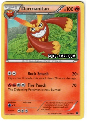 21/98 Darmanitan Emerging Powers TCG Scan