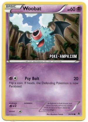 36/98 Woobat Emerging Powers TCG Scan