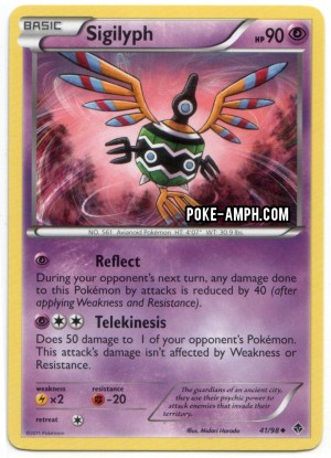 41/98 Sigilyph Emerging Powers TCG Scan