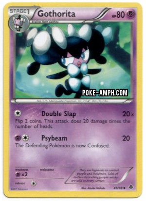 45/98 Gothorita Emerging Powers TCG Scan