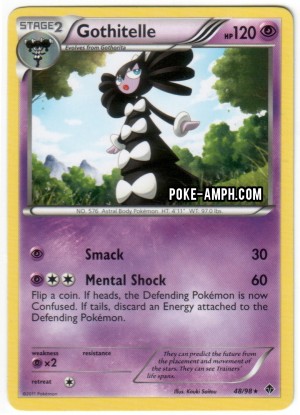 48/98 Gothitelle Emerging Powers TCG Scan