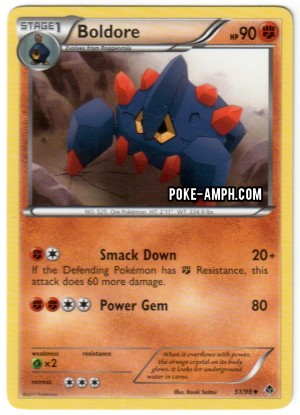 51/98 Boldore Emerging Powers TCG Scan