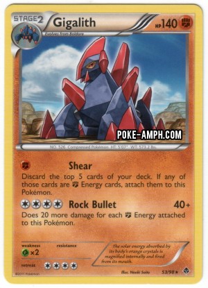 53/98 Gigalith Emerging Powers TCG Scan