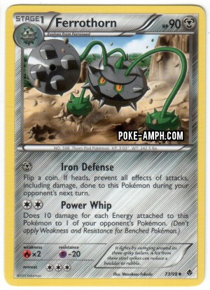 73/98 Ferrothorn Emerging Powers TCG Scan