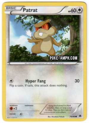 78/98 Patrat Emerging Powers TCG Scan