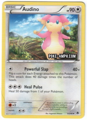 83/98 Audino Emerging Powers TCG Scan