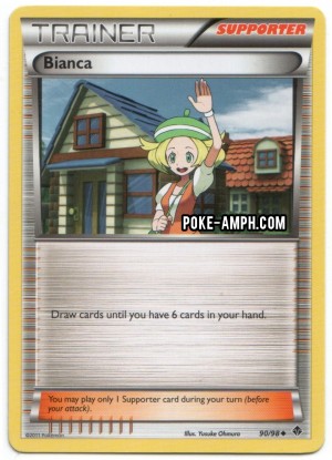 90/98 Bianca Emerging Powers TCG Scan