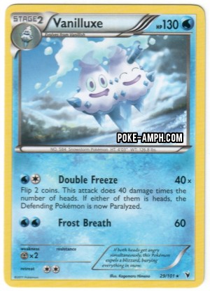 29/101 Vanilluxe Noble Victories TCG Scan