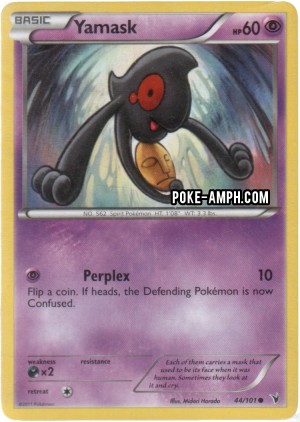 44/101 Yamask Noble Victories TCG Scan