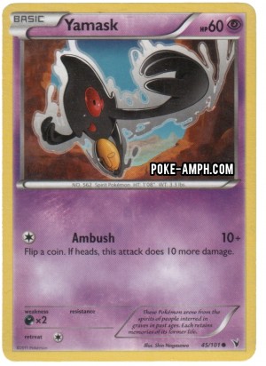 45/101 Yamask Noble Victories TCG Scan