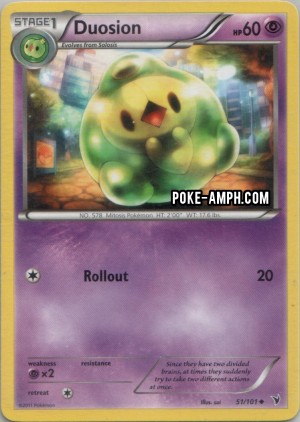 51/101 Duosion Noble Victories TCG Scan