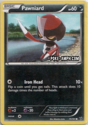 75/101 Pawniard Noble Victories TCG Scan