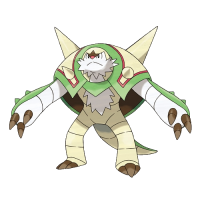 Chesnaught Pokemon X Y Sprite