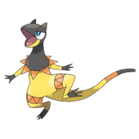 Heliolisk Pokemon X Y Sprite