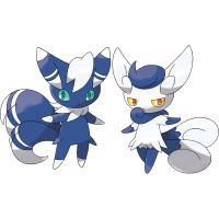 Meowstic Pokemon X Y Sprite