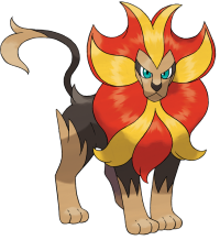 Pyroar Pokemon X Y Sprite